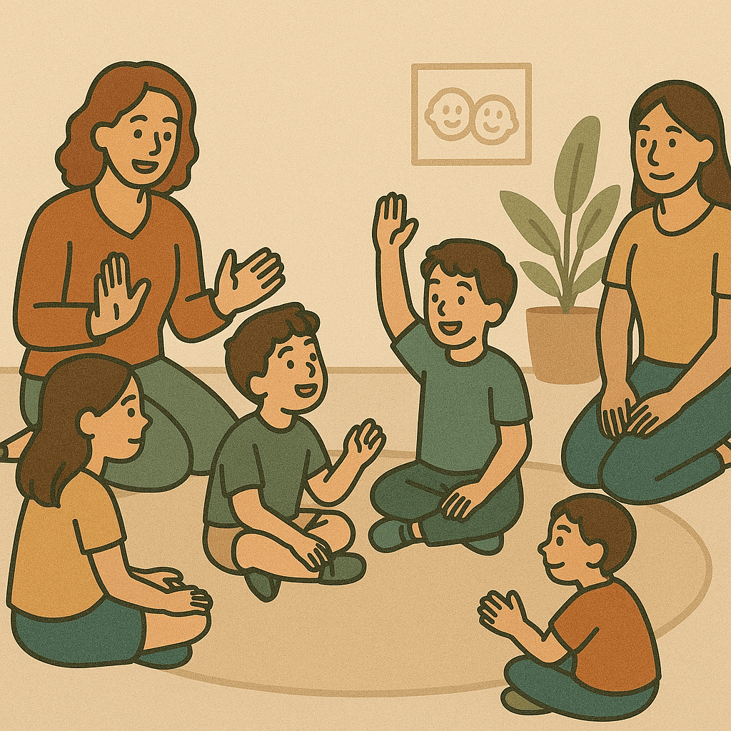 Personne pratiquant la sophrologie dans un cadre naturel et serein.