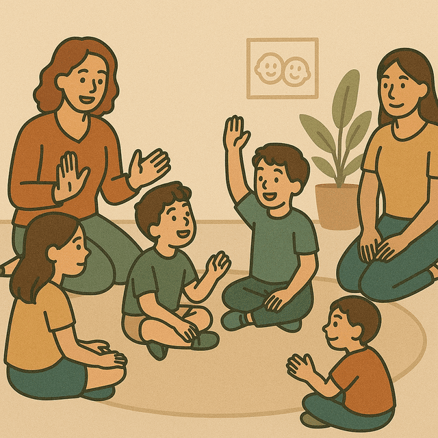 Groupe thérapeutique en psychomotricité